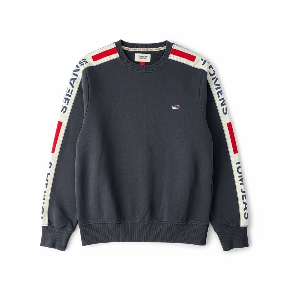 Tommy Hilfiger Tommy Jeans Sweatshirt Bundle XS Logo Preppy Y2K 2 Piece Lot